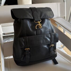 COACH Bleecker Backpack Black